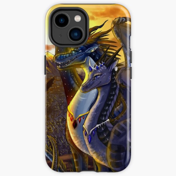 Wings of Fire - Darkstalker and Clearsight AU iPhone Tough Case RB1509 product Offical wings of fire Merch
