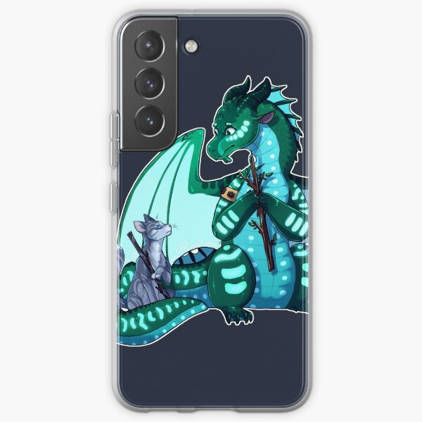 Wings of Fire & Warriors - Turtle and Jayfeather - Stick Bois Samsung Galaxy Soft Case RB1509 product Offical wings of fire Merch