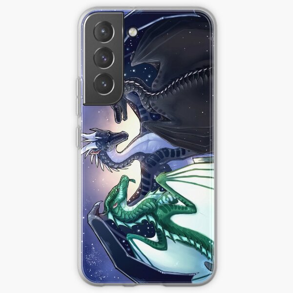 Wings of Fire - Legends - Fathom, Darkstalker, Clearsight Samsung Galaxy Soft Case RB1509 product Offical wings of fire Merch