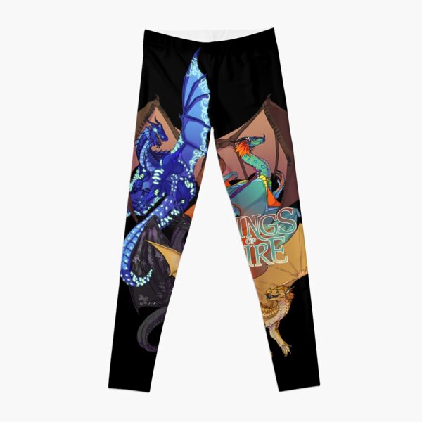 many wings of fire dragon beautiful art Leggings RB1509 product Offical wings of fire Merch