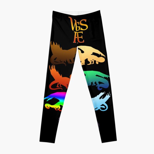 color nightwing wings of fire dragon beautiful art Leggings RB1509 product Offical wings of fire Merch