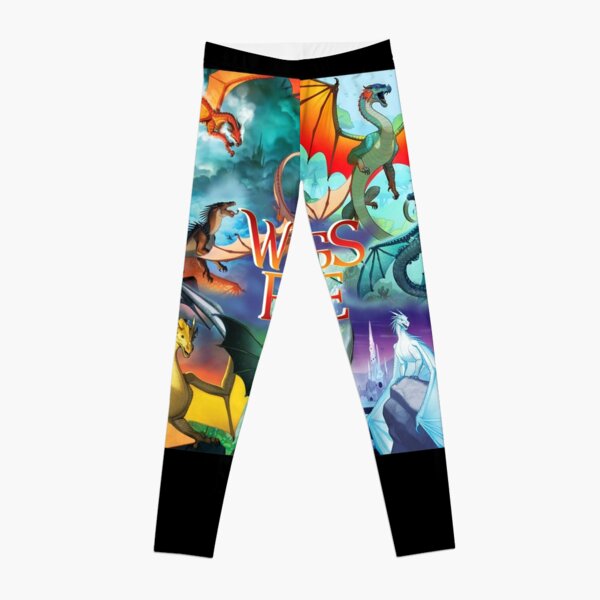 wings of fire dragon beautiful art Leggings RB1509 product Offical wings of fire Merch