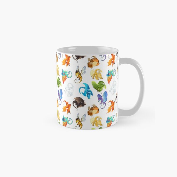 Wings of Fire Pattern Classic Mug RB1509 product Offical wings of fire Merch