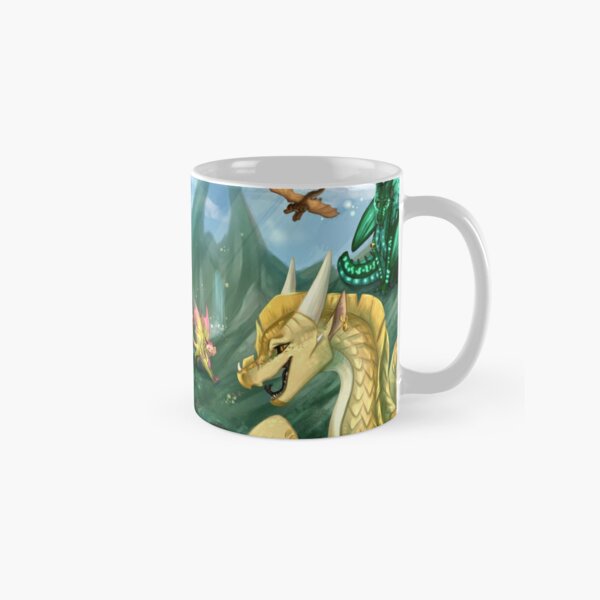 Wings of Fire - Welcome to Jade Mountain Classic Mug RB1509 product Offical wings of fire Merch