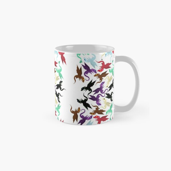 Wings of fire Pyrrhia pattern Classic Mug RB1509 product Offical wings of fire Merch