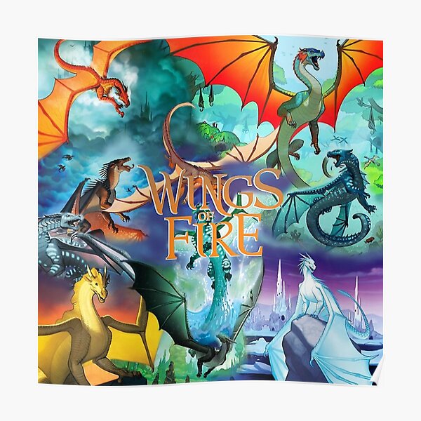 Wings of fire all dragon Series Poster RB1509 product Offical wings of fire Merch