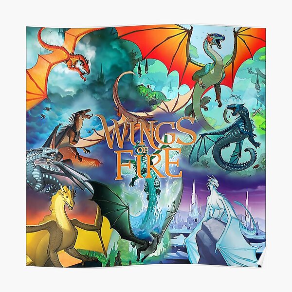 Wings Of Fire All Together Poster RB1509 product Offical wings of fire Merch