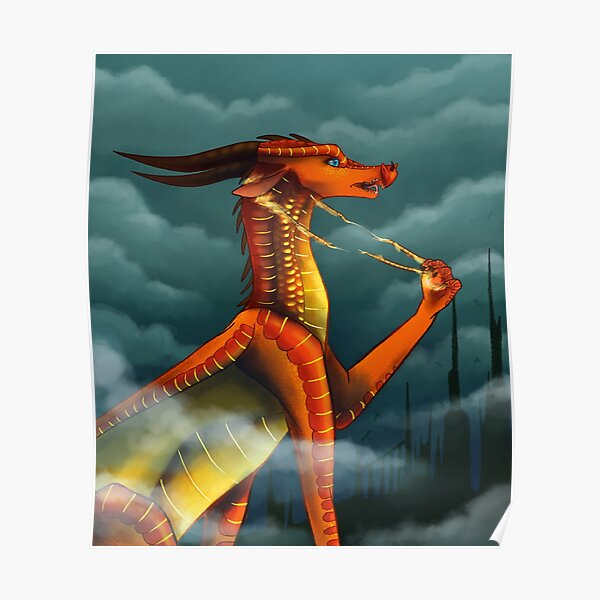 Peril (Wings of fire) Poster RB1509 product Offical wings of fire Merch