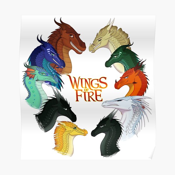 Wings of Fire - All Together Poster RB1509 product Offical wings of fire Merch
