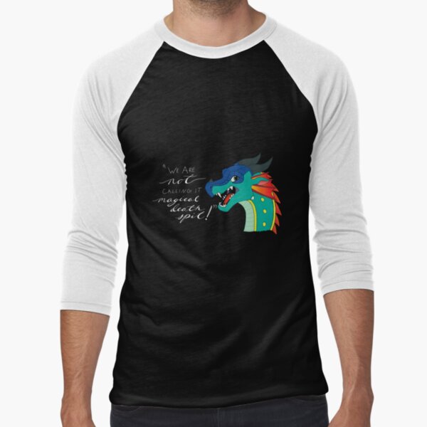 Wings of Fire Glory Quote Baseball ¾ Sleeve T-Shirt RB1509 product Offical wings of fire Merch