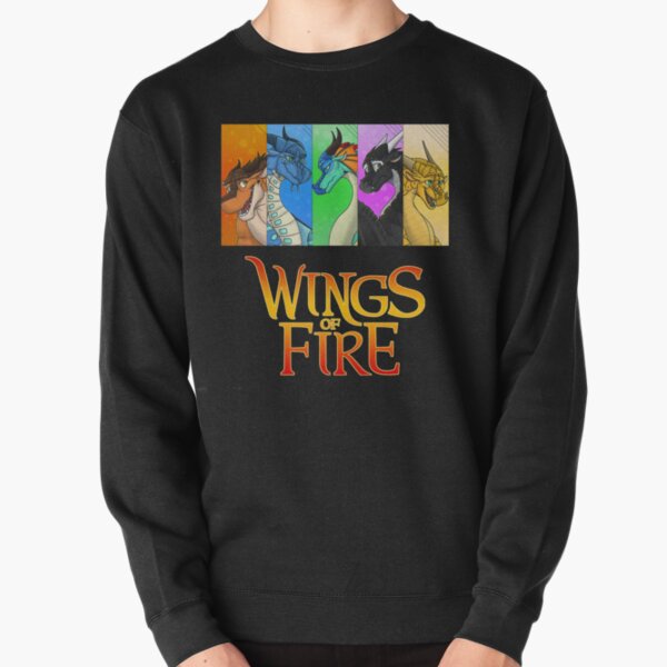 four wings of fire dragons beautiful art Pullover Sweatshirt RB1509 product Offical wings of fire Merch