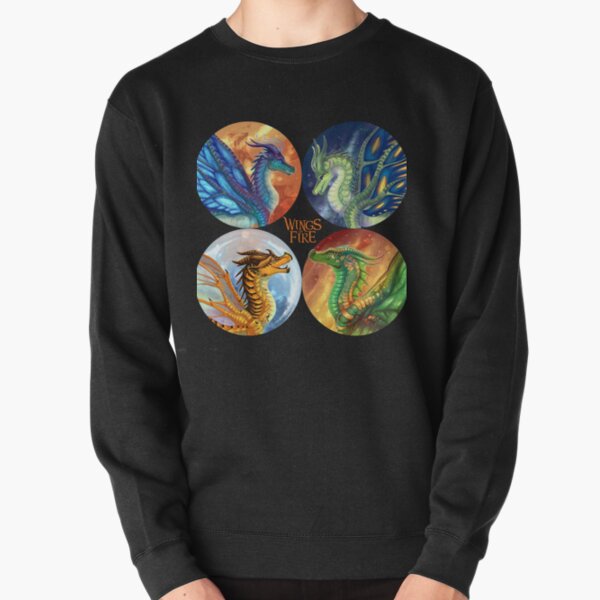 Wings of Fire - Heroes of the Lost Continent Pullover Sweatshirt RB1509 product Offical wings of fire Merch