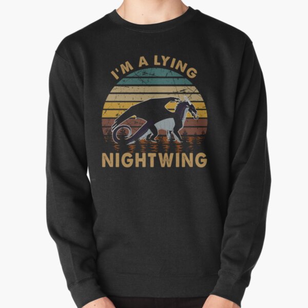 nightwing wings of fire dragon beautiful art Pullover Sweatshirt RB1509 product Offical wings of fire Merch