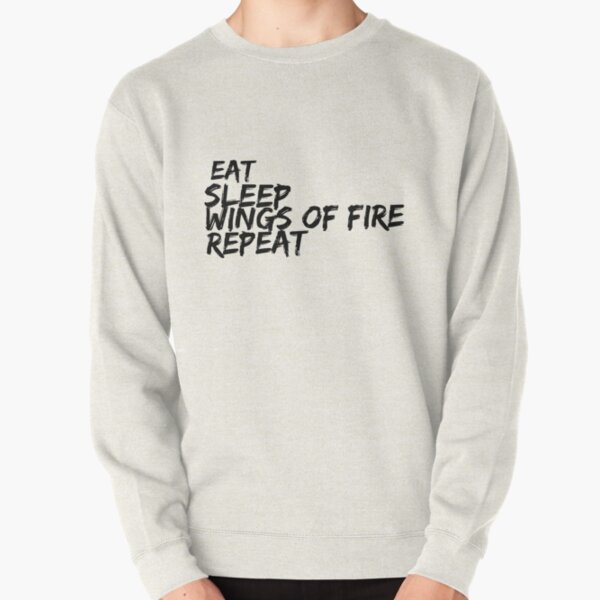 Eat Sleep Wings of Fire Repeat #2 Pullover Sweatshirt RB1509 product Offical wings of fire Merch
