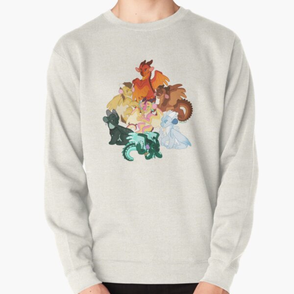 Jade Winglet - WOF Wings of Fire Pullover Sweatshirt RB1509 product Offical wings of fire Merch