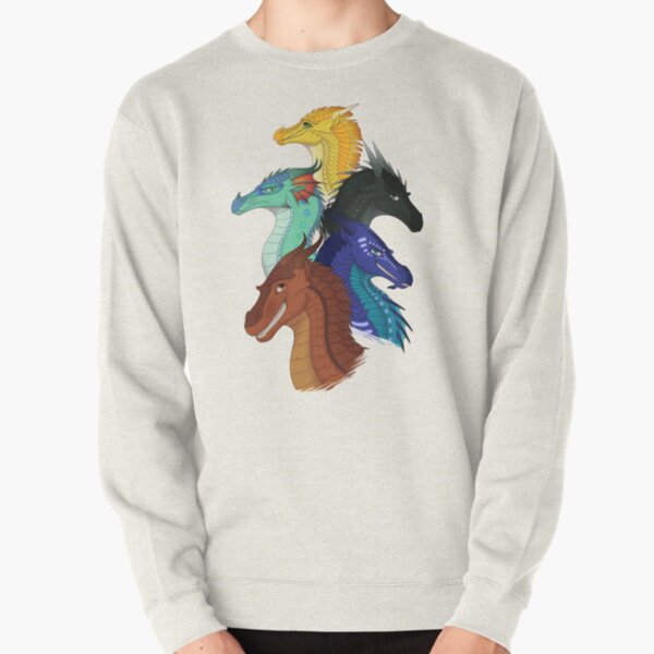 Wings of Fire First Arc Main Characters Pullover Sweatshirt RB1509 product Offical wings of fire Merch