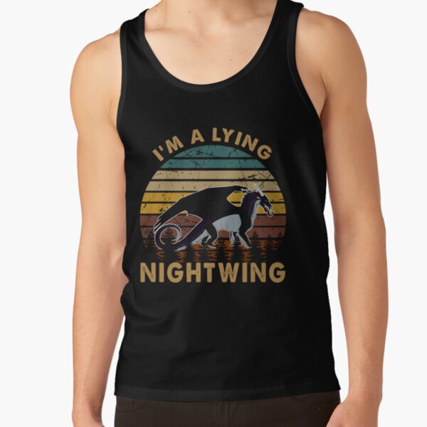 nightwing wings of fire dragon beautiful art Tank Top RB1509 product Offical wings of fire Merch