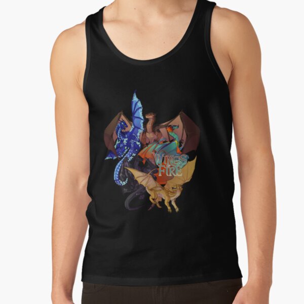 many wings of fire dragon beautiful art Tank Top RB1509 product Offical wings of fire Merch