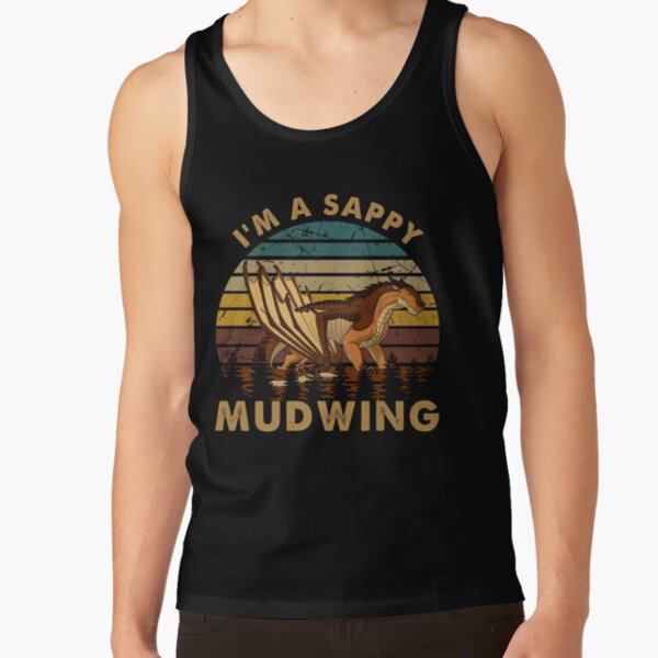 Mudwing wings of fire dragon beautiful art Tank Top RB1509 product Offical wings of fire Merch
