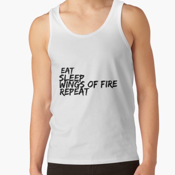 Eat Sleep Wings of Fire Repeat #2 Tank Top RB1509 product Offical wings of fire Merch