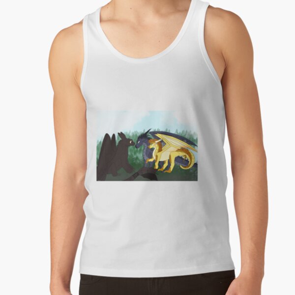 Toothless X Wings of Fire Sunny and Starflight  Tank Top RB1509 product Offical wings of fire Merch