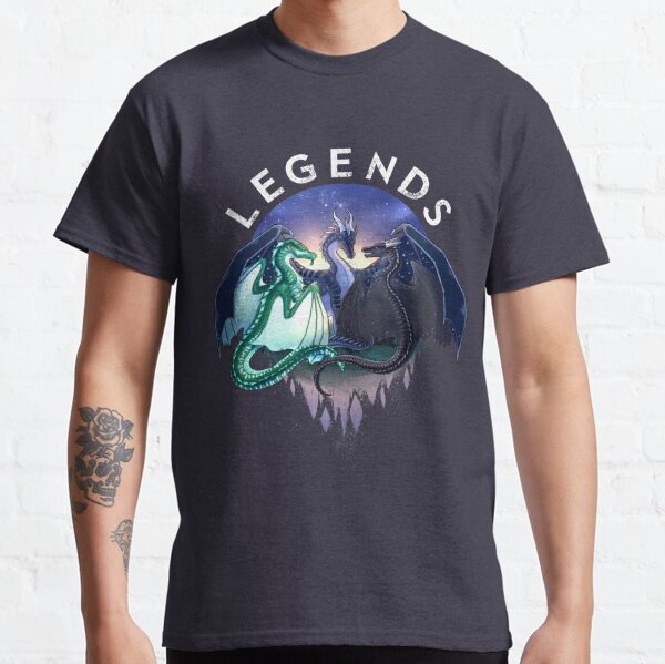 Wings of Fire - Legends - Fathom, Darkstalker, Clearsight Classic T-Shirt RB1509 product Offical wings of fire Merch