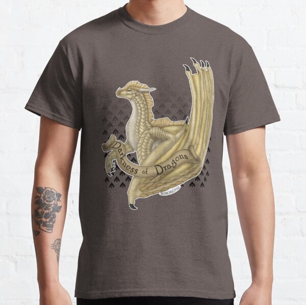Qibli Wings of Fire Darkness of Dragons Classic T-Shirt RB1509 product Offical wings of fire Merch