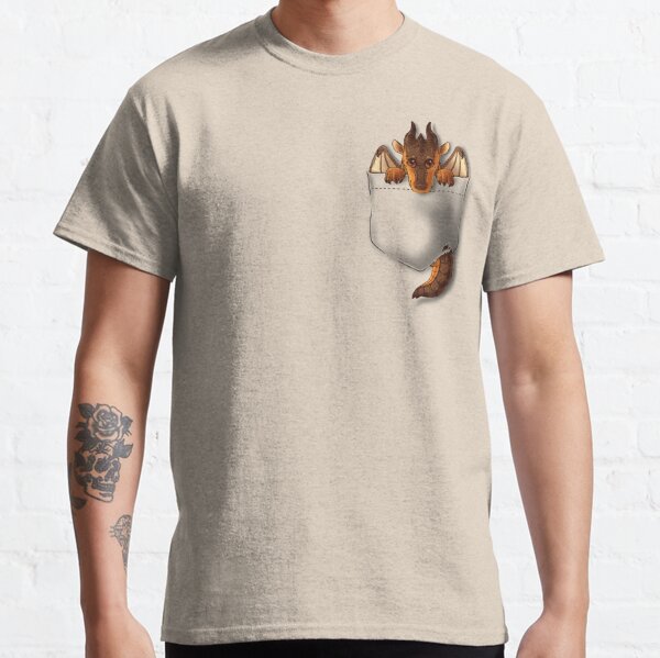 Wings of Fire - Clay Pocket Dragon Classic T-Shirt RB1509 product Offical wings of fire Merch