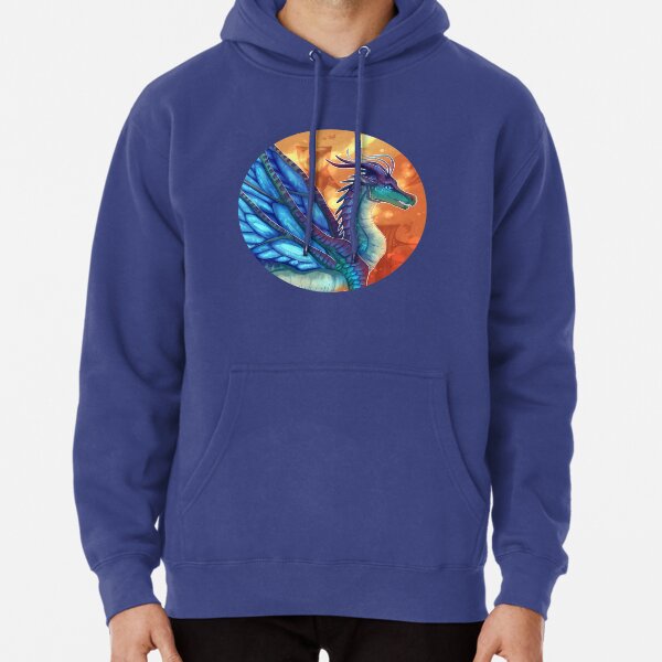 Wings of Fire - Blue Pullover Hoodie RB1509 product Offical wings of fire Merch
