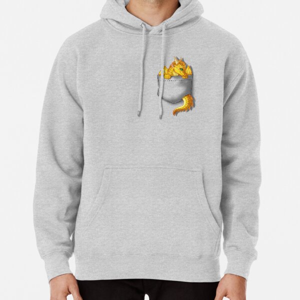 Wings of Fire - Pocket Sunny Dragon Pullover Hoodie RB1509 product Offical wings of fire Merch