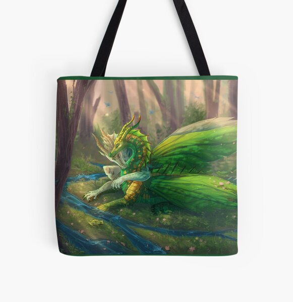 Wings of Fire - Sundew and Willow All Over Print Tote Bag RB1509 product Offical wings of fire Merch
