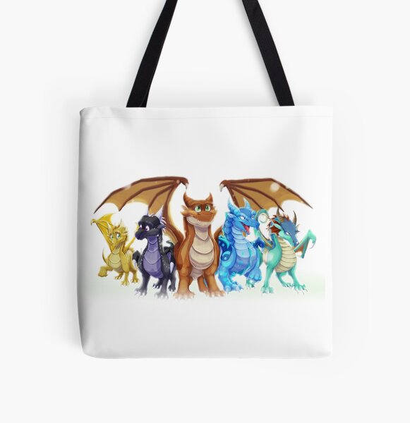 Wings of Fire Main Five All Over Print Tote Bag RB1509 product Offical wings of fire Merch