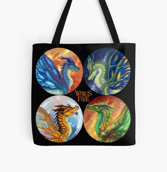 Wings of Fire - Heroes of the Lost Continent All Over Print Tote Bag RB1509 product Offical wings of fire Merch