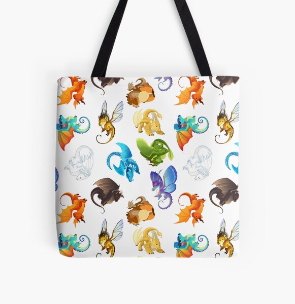 Wings of Fire Pattern All Over Print Tote Bag RB1509 product Offical wings of fire Merch