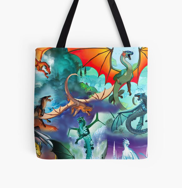 Wings of fire all dragon series All Over Print Tote Bag RB1509 product Offical wings of fire Merch