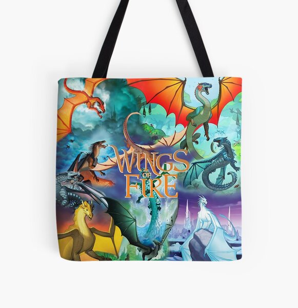 Wings of fire all dragon Series All Over Print Tote Bag RB1509 product Offical wings of fire Merch