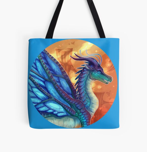 Wings of Fire - Blue All Over Print Tote Bag RB1509 product Offical wings of fire Merch