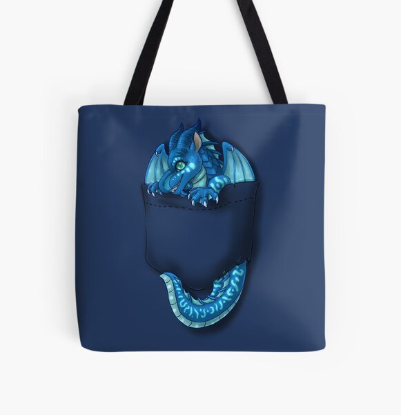 Wings of Fire - Pocket Tsunami Dragon All Over Print Tote Bag RB1509 product Offical wings of fire Merch
