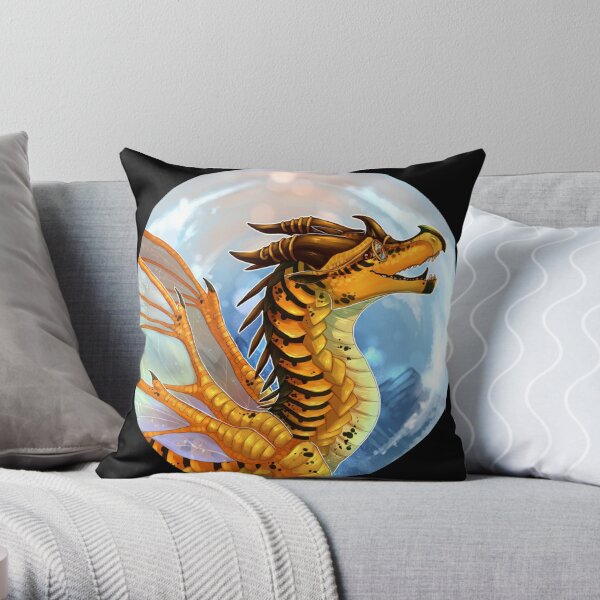 Wings of Fire - Cricket Throw Pillow RB1509 product Offical wings of fire Merch