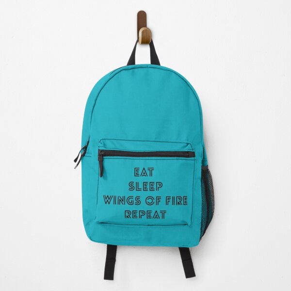 Eat Sleep Wings of Fire Repeat #1 Backpack RB1509 product Offical wings of fire Merch