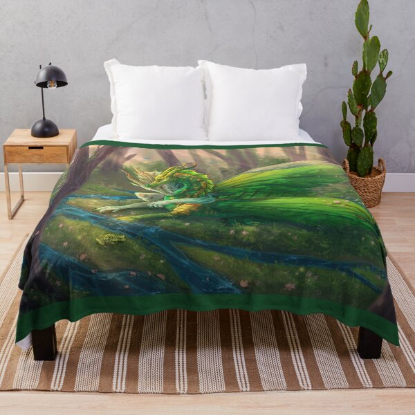 Wings of Fire - Sundew and Willow Throw Blanket RB1509 product Offical wings of fire Merch