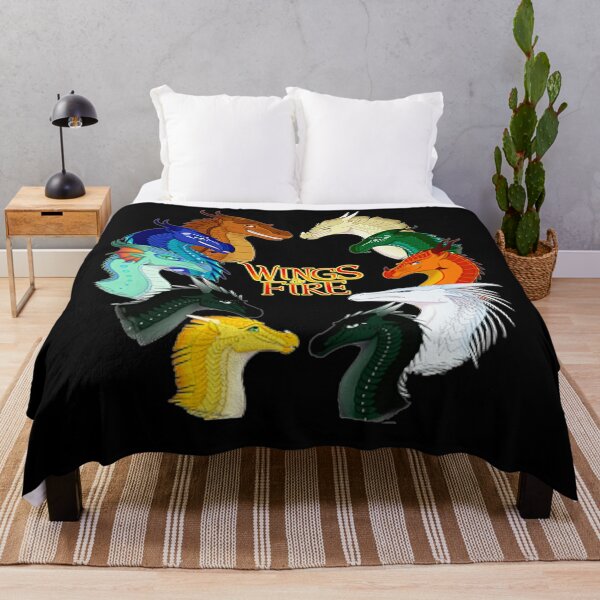 Wings Of Fire Throw Blanket RB1509 product Offical wings of fire Merch