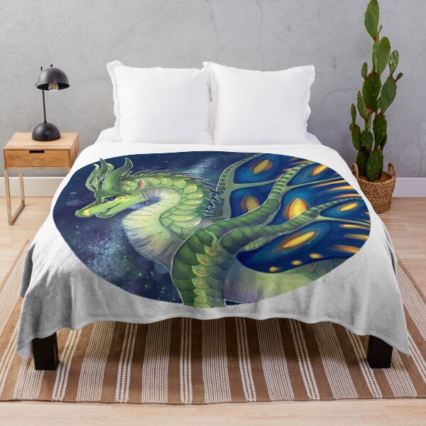 Wings of Fire - Luna the SilkWing Throw Blanket RB1509 product Offical wings of fire Merch