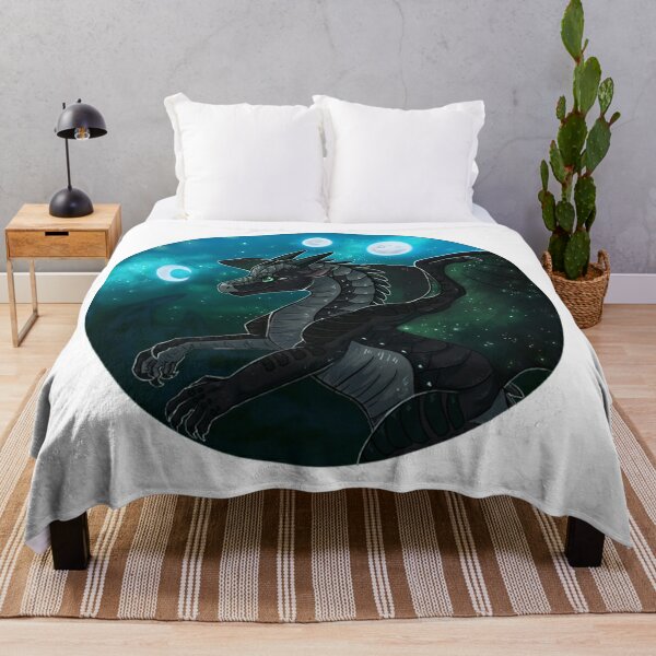 Wings of Fire - Moonwatcher Throw Blanket RB1509 product Offical wings of fire Merch