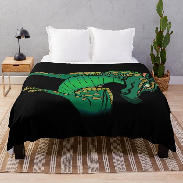 Wings of Fire - Sundew - The Poison Jungle - Leafwing Throw Blanket RB1509 product Offical wings of fire Merch