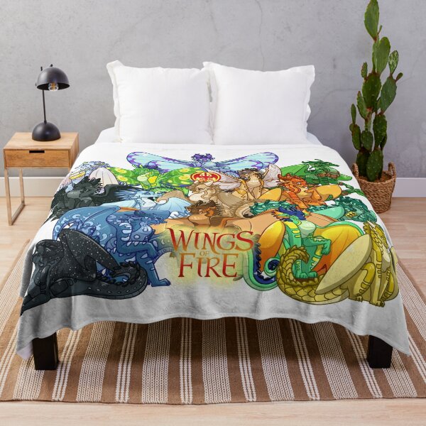 Wings of Fire Throw Blanket RB1509 product Offical wings of fire Merch