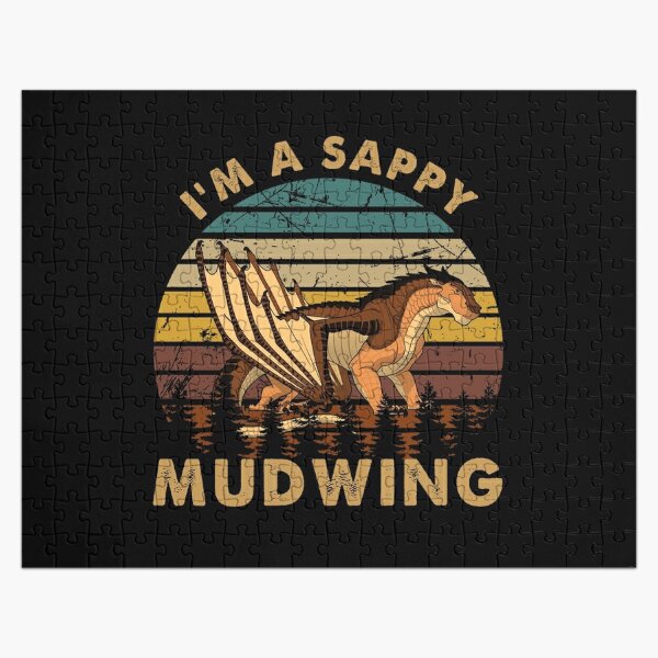Mudwing wings of fire dragon beautiful art Jigsaw Puzzle RB1509 product Offical wings of fire Merch