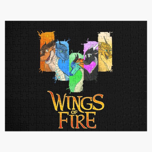 cool wings of fire dragon beautiful art Jigsaw Puzzle RB1509 product Offical wings of fire Merch