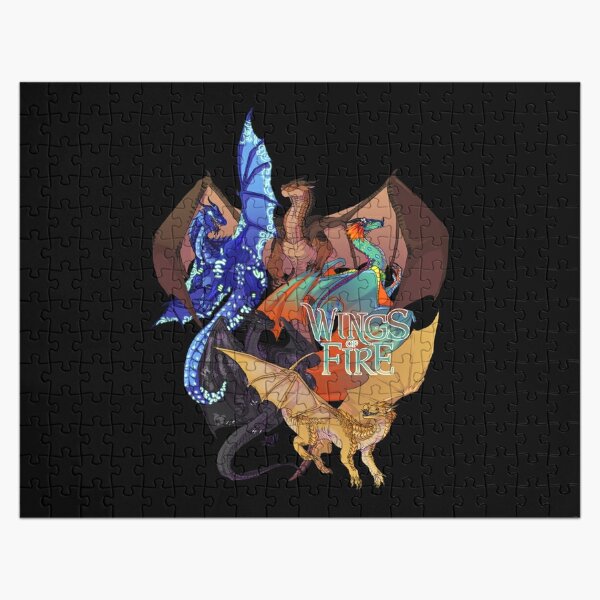 many wings of fire dragon beautiful art Jigsaw Puzzle RB1509 product Offical wings of fire Merch