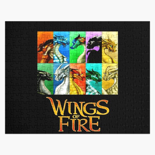 teen wings of fire dragons beautiful art Jigsaw Puzzle RB1509 product Offical wings of fire Merch